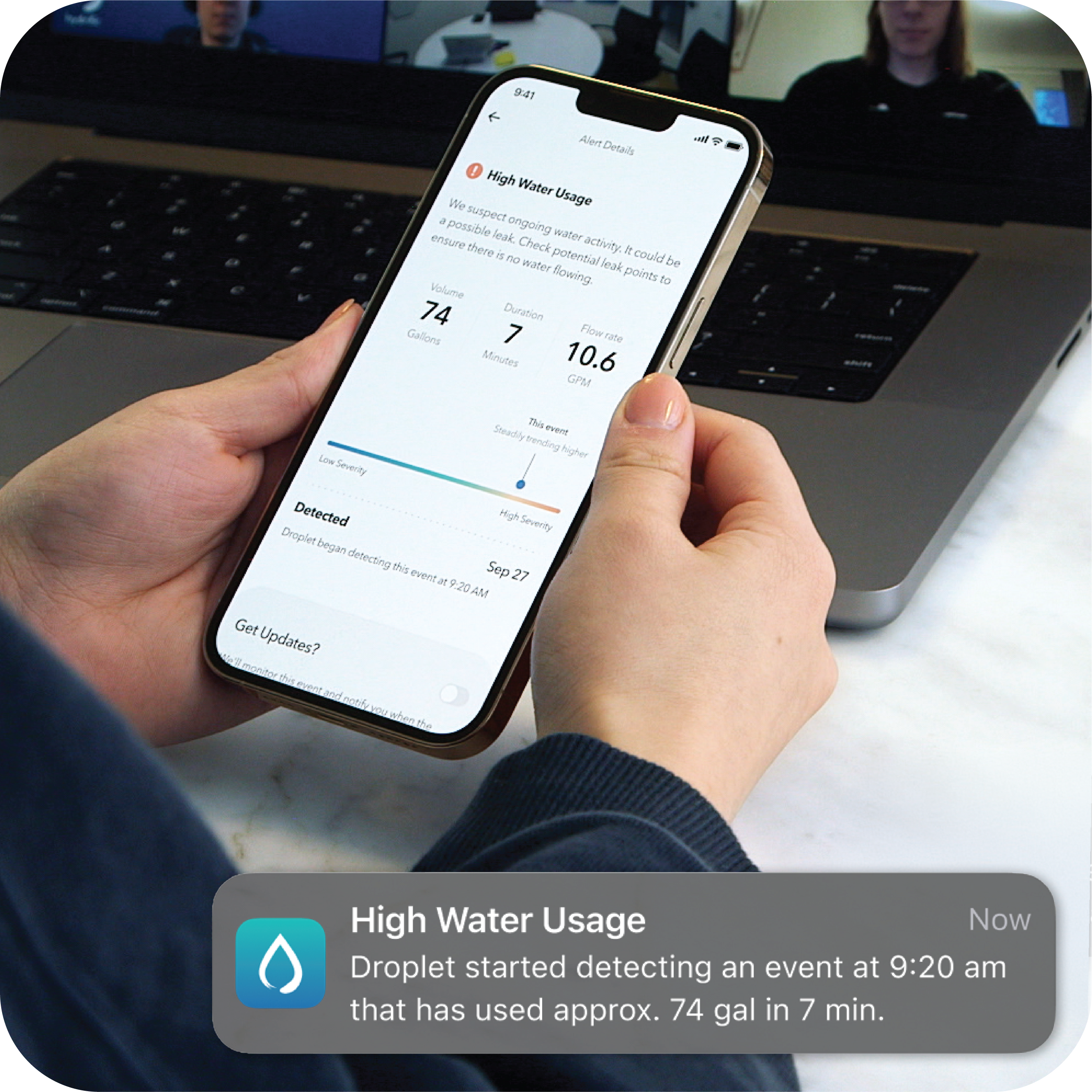 Droplet: Smart Home Water Sensor