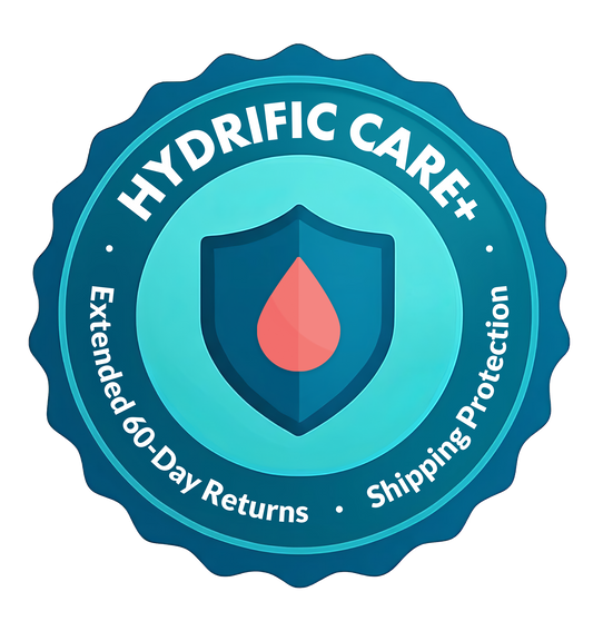 Hydrific Care+: Extended 60-Day Returns & Shipping Protection